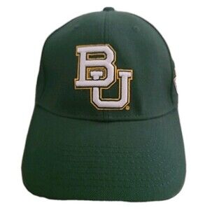 Baylor University Bears The Game Fitted Ball Cap Embroidered Green Hat